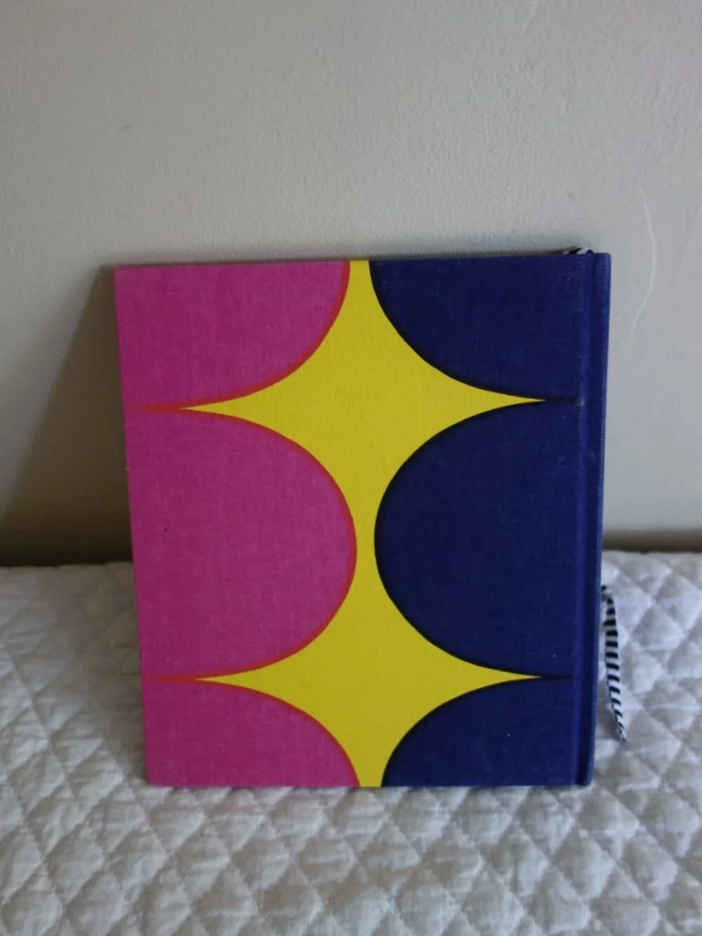 2016 MARIMEKKO Pink Blue Yellow Hardback Birthday Book – Unused